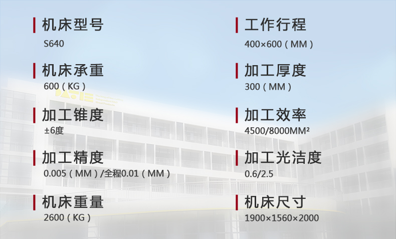 S640技术参数