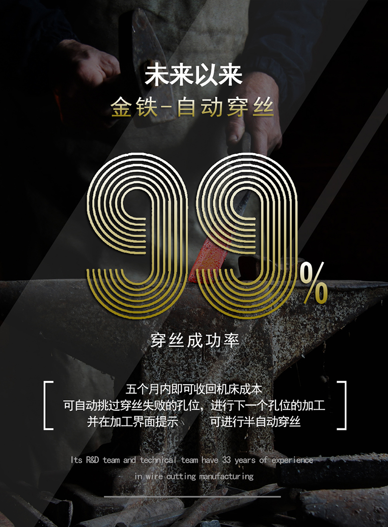 金铁ALS系列自动穿丝伺服中走丝 金铁ALS系列自动穿丝伺服中走丝